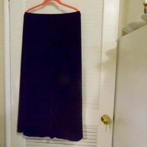 Indigo Black Maxi Skirt Size Medium